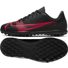 Chuteiras Nike Mercurial Vapor 14 Club Tf Jr CV0945 090 preto preto Chuteiras Nike Mercurial Vapor 14 Club Tf Jr CV0945 090 preto preto