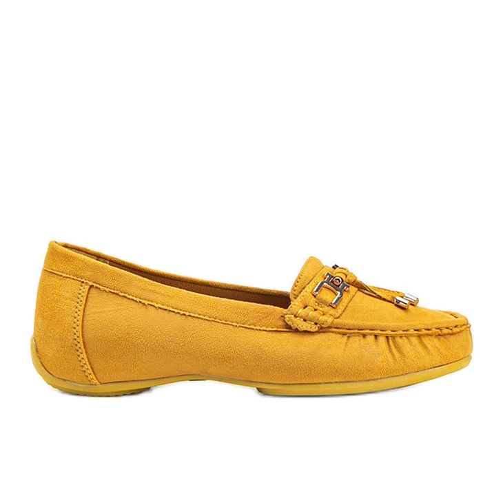 Mocassins de mostarda darren amarelo