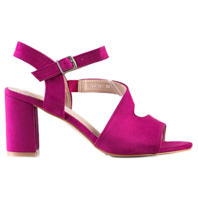 S. BARSKI Sandálias elegantes de salto alto da S.BARSKI rosa