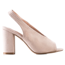 S. BARSKI Sandálias construídas S.BARSKI bege