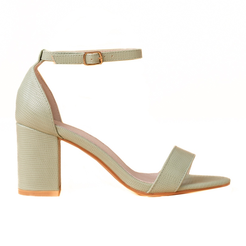 Goodin Sandálias Kalsic de salto alto verde