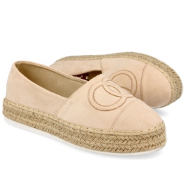 PS1 Alpercatas femininas com plataforma de palha Bege Febi PS1 Alpercatas femininas com plataforma de palha Bege Febi