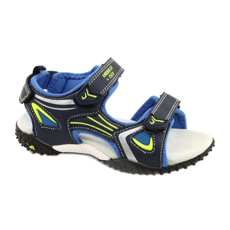 American Club Capa de couro americano RL23 azul marinho azul verde