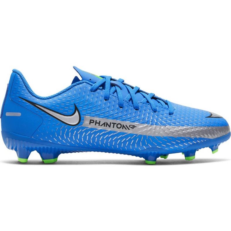 Chuteira Nike Phantom Gt Academy FG / MG Junior CK8476 400 azul azul