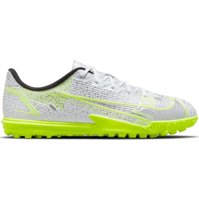Chuteira Nike Mercurial Vapor 14 Academy Tf Junior CV0822 107 prata