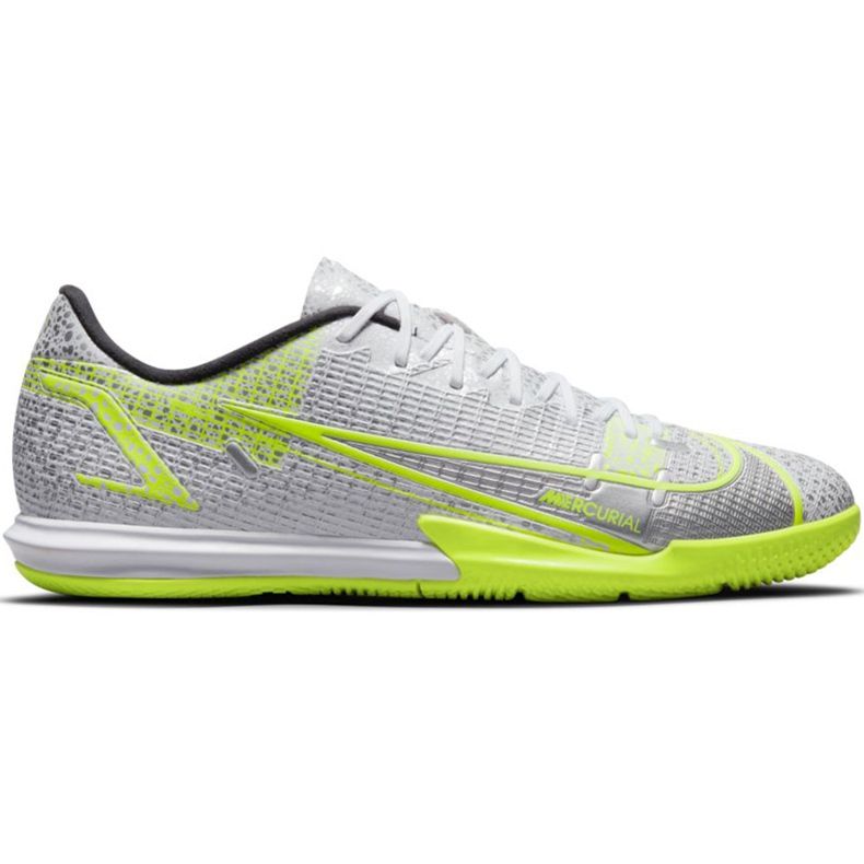 Nike Mercurial Vapor 14 Academy Ic CV0973 107 chuteiras prata