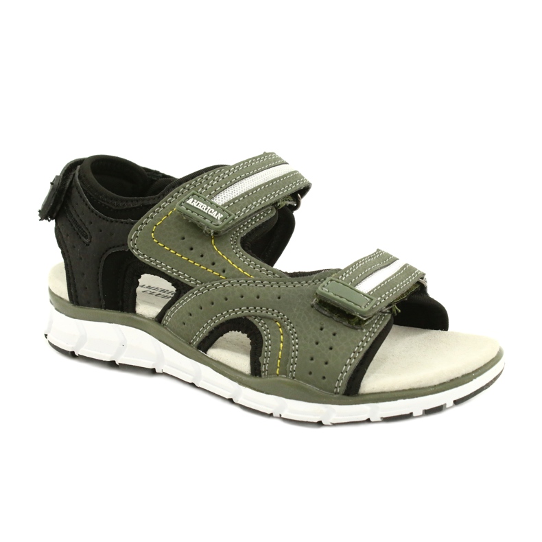 American Club Inserir Esportes de Couro de Esportes Es33/21 Khaki verde