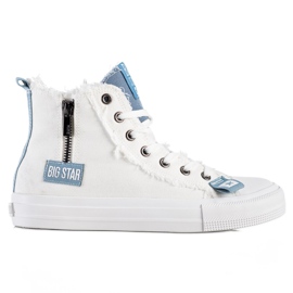 Tênis feminino Big Star HH274160 branco