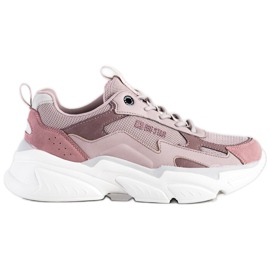 Tênis feminino Big Star HH274258 roxo rosa