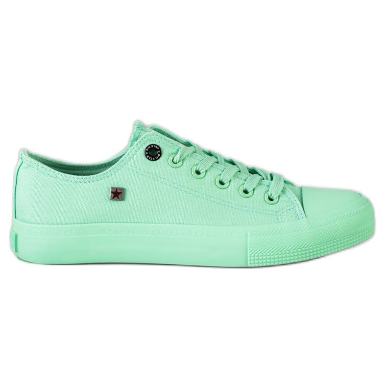 Tênis feminino Big Star AA274030 verde