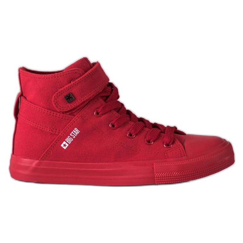 Tênis feminino Big Star FF274580 vermelho