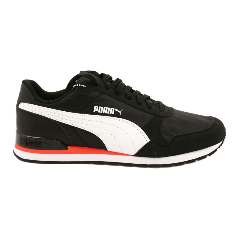 Sapatos Puma St Runner V2 Nl M 365278 33 branco preto laranja