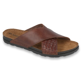 Sapatos masculinos Inblu 158M001 marrom