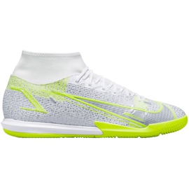 Nike Mercurial Superfly 8 Academy Ic CV0847 107 chuteiras prata