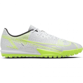Chuteiras Nike Mercurial Vapor 14 Academy Tf M CV0978-107 multicolorido branco