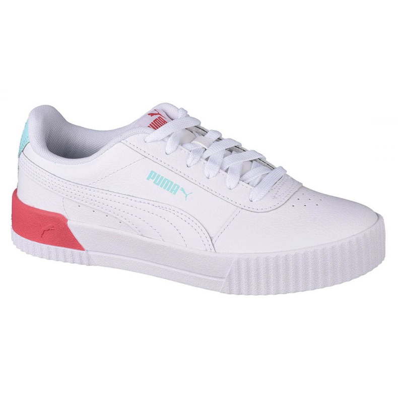 Puma Carina L Jr 370677 23 sapatos branco preto