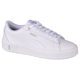 Plataforma Puma Smash V2 W 373035 01 branco Plataforma Puma Smash V2 W 373035 01 branco