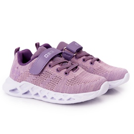 Sapatilhas de desporto infantil Big Star HH374183 violeta roxo