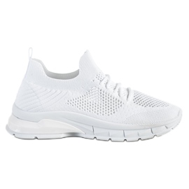 Filippo Tênis com cordões e aberturas branco Filippo Tênis com cordões e aberturas branco