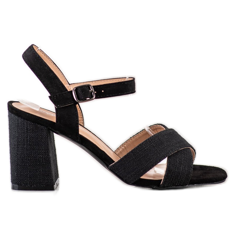 Sandálias de salto alto VINCEZA preto