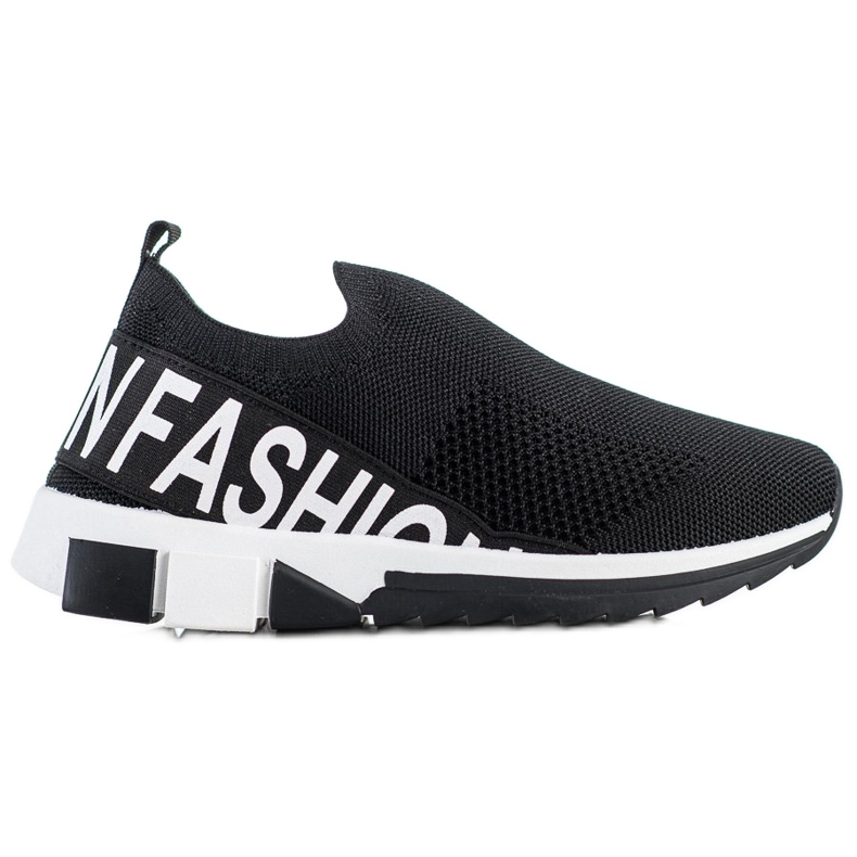 Filippo Tênis Moda Slip-On preto