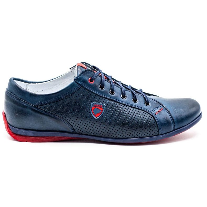 Joker Sapatos casuais masculinos 295 azul marinho vermelho