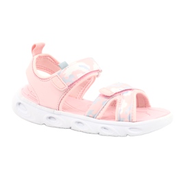 Sandálias leves e elegantes Moro Sport RL30/21 American Club, rosa