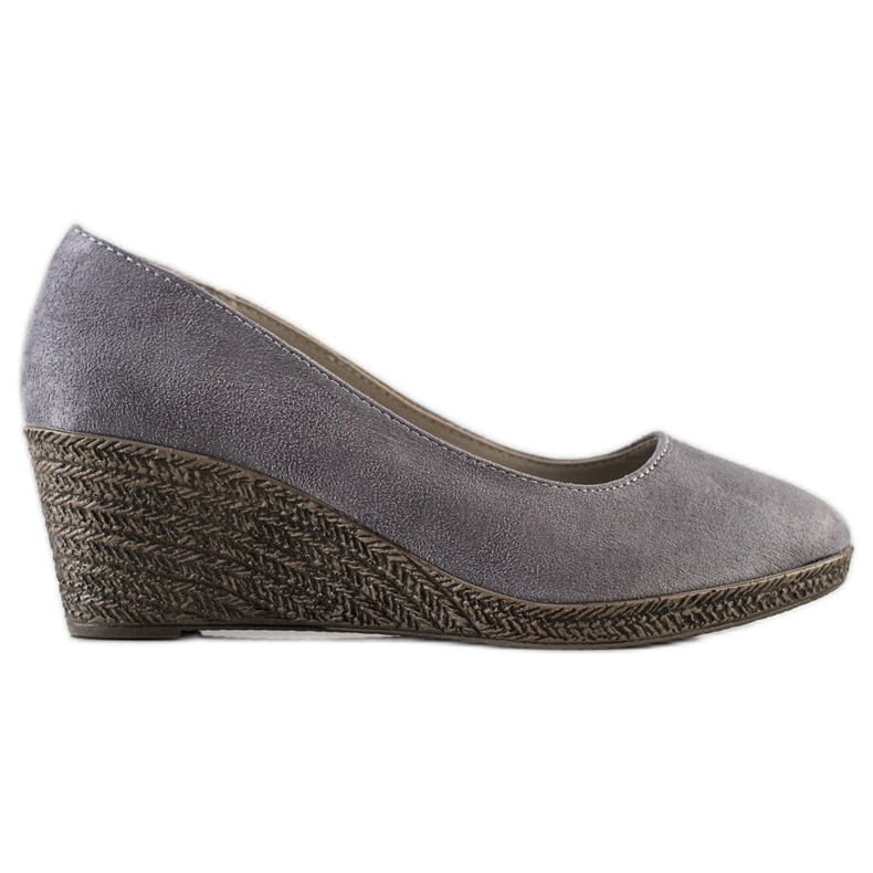 Goodin Bombas de cunha leve cinza