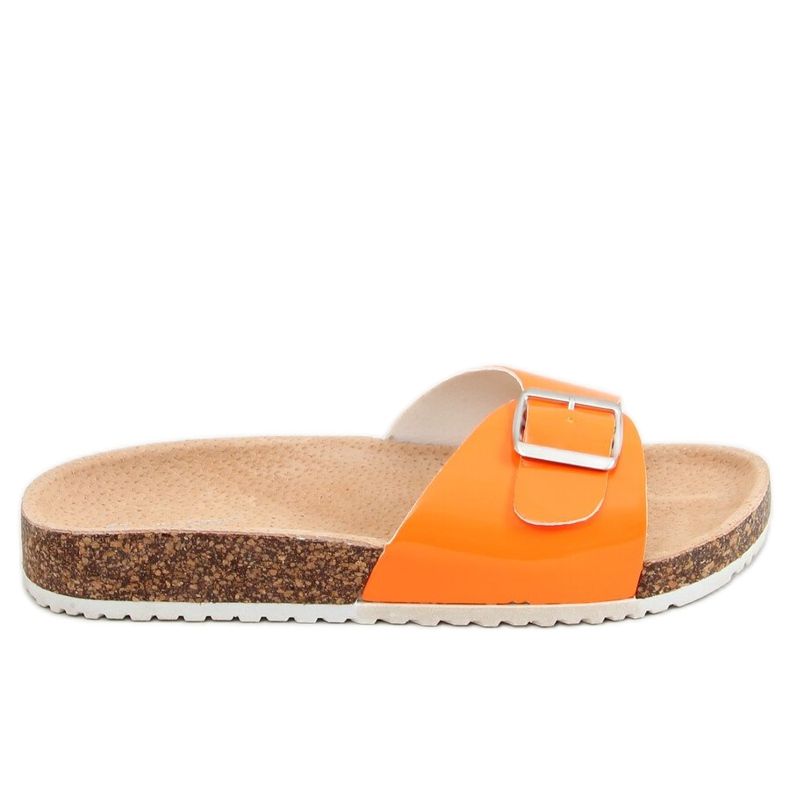 Chinelos laranja feminino laranja DD94P Orange amarelo