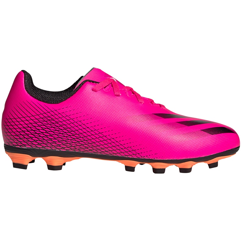 Botas de futebol adidas X Ghosted.4 FxG rosa FW6950