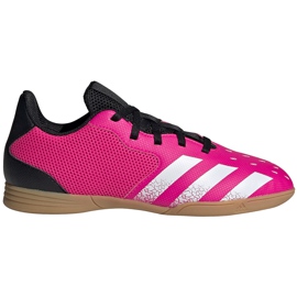 Adidas Predator Freak.4 In Sala Jr FW7539 chuteiras rosa