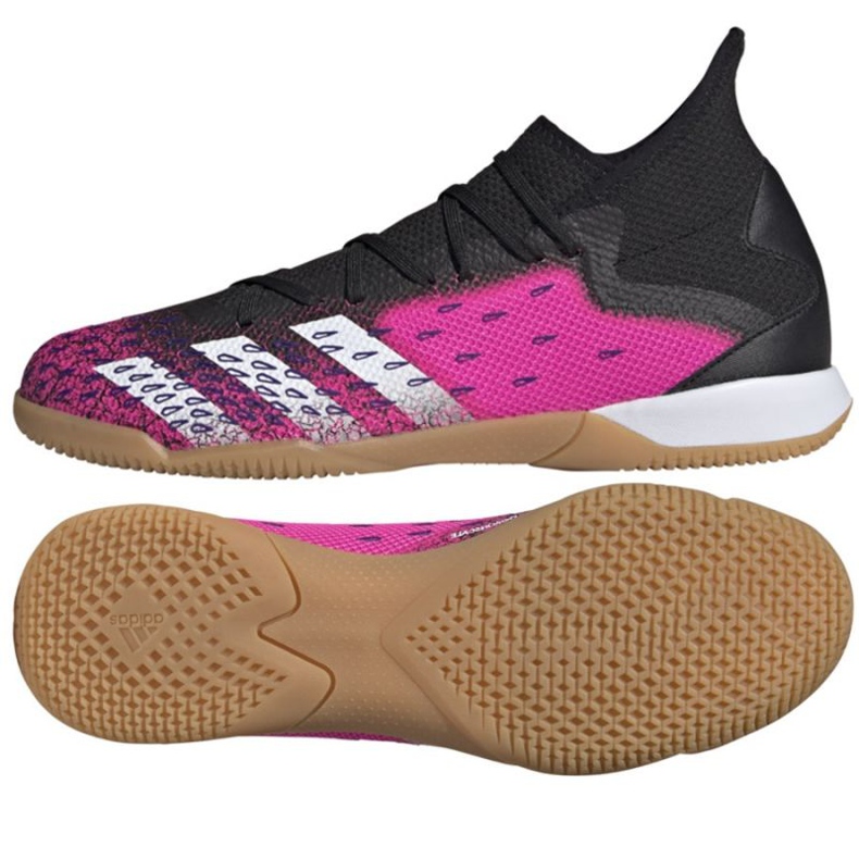 Chuteiras Adidas Predator Freak .3 In M FW7518 preto preto
