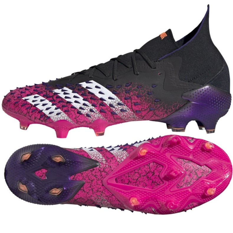 Chuteiras Adidas Predator Freak.1 Fg M FW7241 multicolorido preto