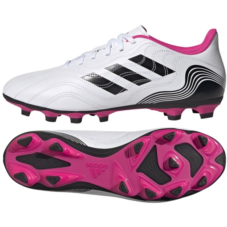 Chuteiras Adidas Copa Sense.4 FxG M FW6536 multicolorido branco
