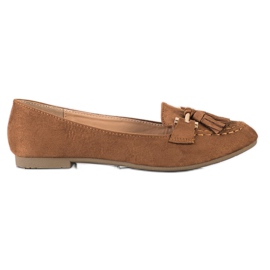 Kayla Mocassins elegantes marrom