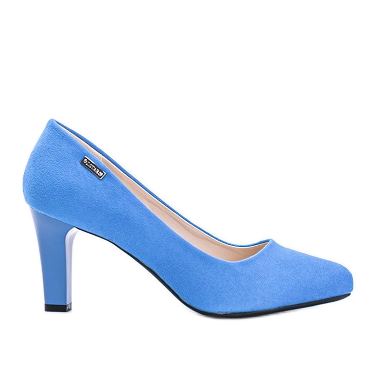 Sapatos azuis com salto agulha Calista azul