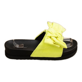 Seastar Chinelos com laço amarelo