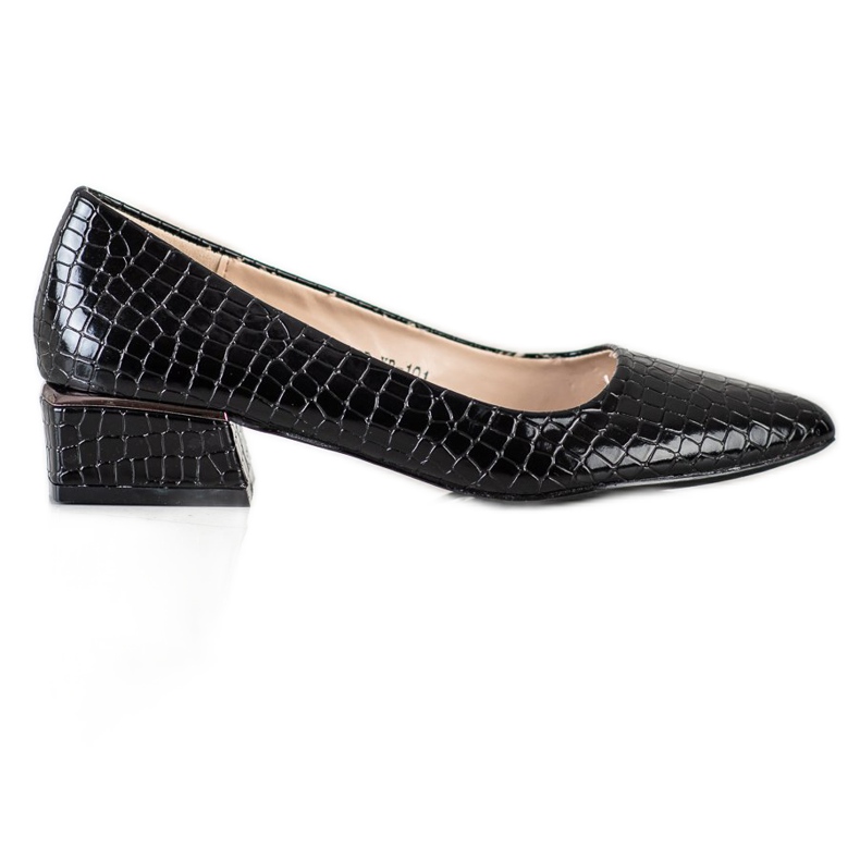 Goodin Bombas Black Snake Print preto