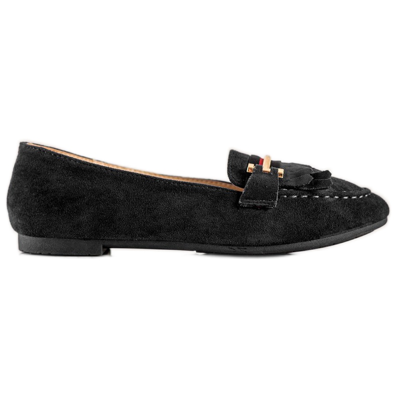 Anesia Paris Mocassins elegantes preto