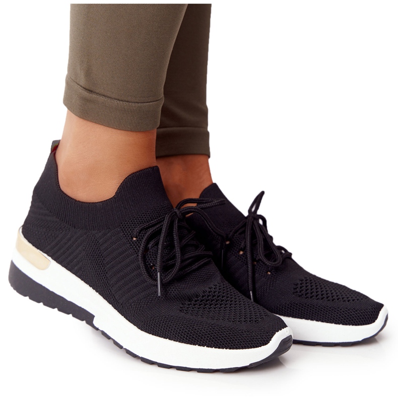 PG1 Calçados Esportivos Tênis On Wedge Preto Adeyla branco