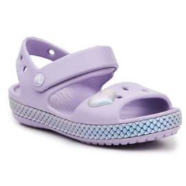 Crocs Crocband Imagination Sandal Ps K 206145-530 roxo