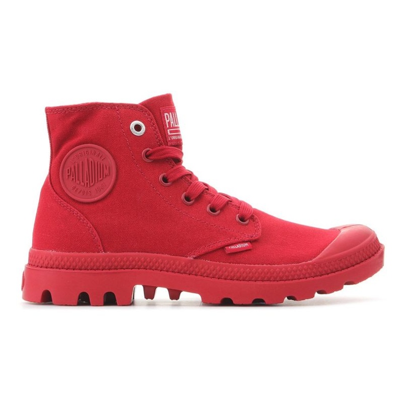 Sapatos Palladium Pampa Hi Mono U 73089-607-M vermelho