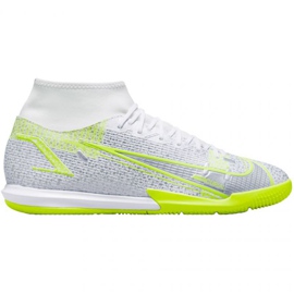 Nike Mercurial Superfly 8 Academy Ic M CV0847 107 chuteiras cinza prata
