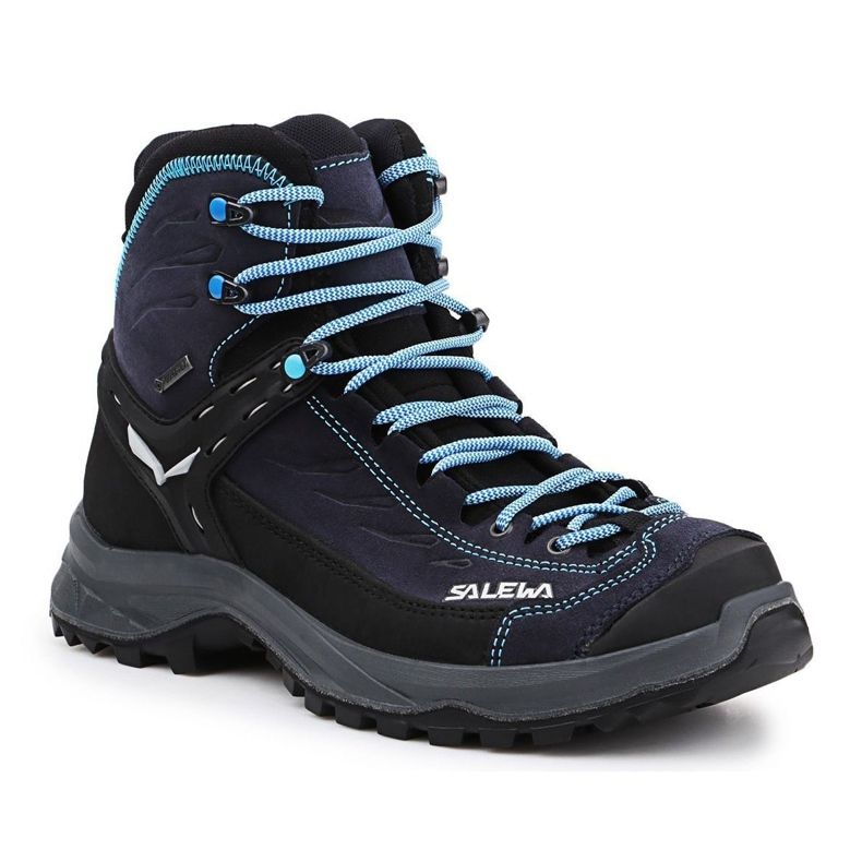 Salewa Ws Hike Trainer Mid Gtx W 61342-2242 preto azul marinho