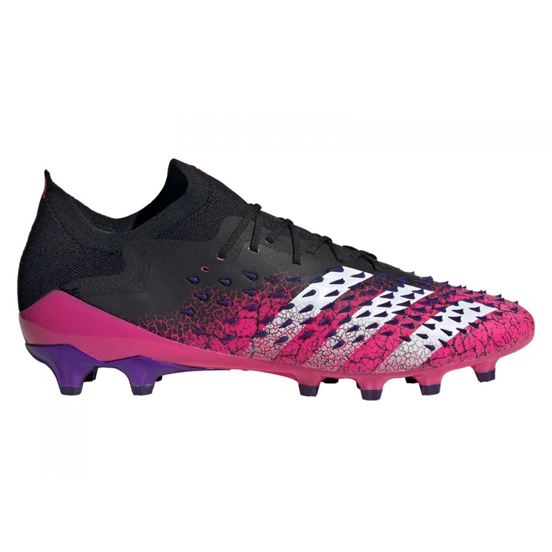 Chuteiras Adidas Predator Freak.1 Low Ag M FZ3751 preto, preto, rosa preto