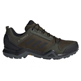 Sapatos adidas Terrex AX3 Gtx M BC0518 preto verde Sapatos adidas Terrex AX3 Gtx M BC0518 preto verde