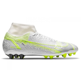 Chuteiras Nike Superfly 8 Academy Ag M CV0842-107 prata, branco prata