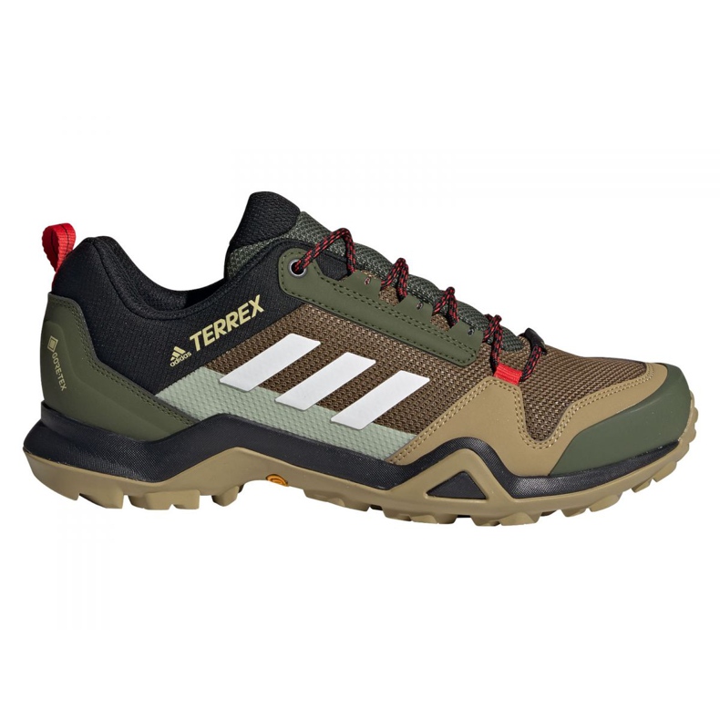Sapatos Adidas Terrex AX3 Gtx M FX4567 preto multicolorido verde