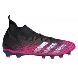 Chuteiras Adidas Predator Freak.3 Mg M FW7515 grafite, preto, violeta preto Chuteiras Adidas Predator Freak.3 Mg M FW7515 grafite, preto, violeta preto