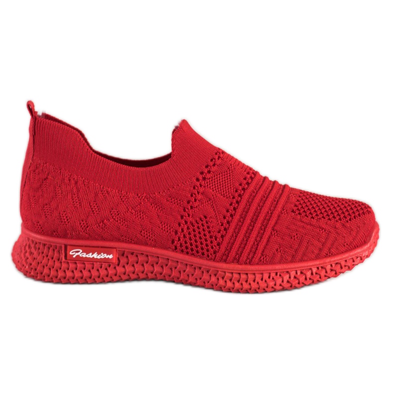 Tênis MCKEYLOR Red Slip-On vermelho Tênis MCKEYLOR Red Slip-On vermelho